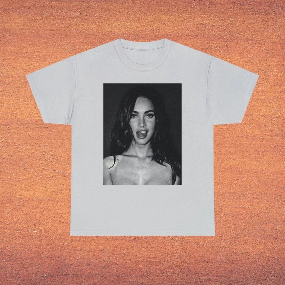 Limited Megan Fox Whiteblack TShirt
